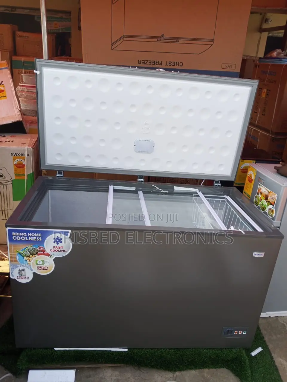 Nasco Durable Chest Freezer 392 Liters