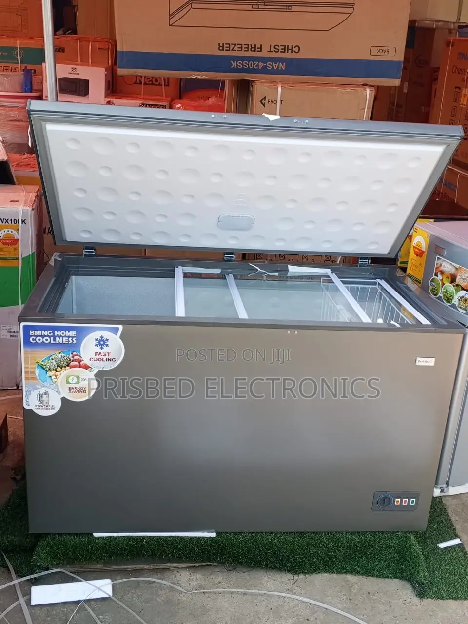 Nasco Durable Chest Freezer 392 Liters