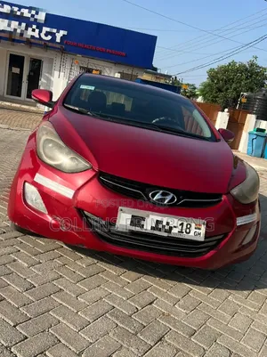Hyundai Elantra GLS Sedan FWD (1.8L 4cyl 6M) 2013 Red