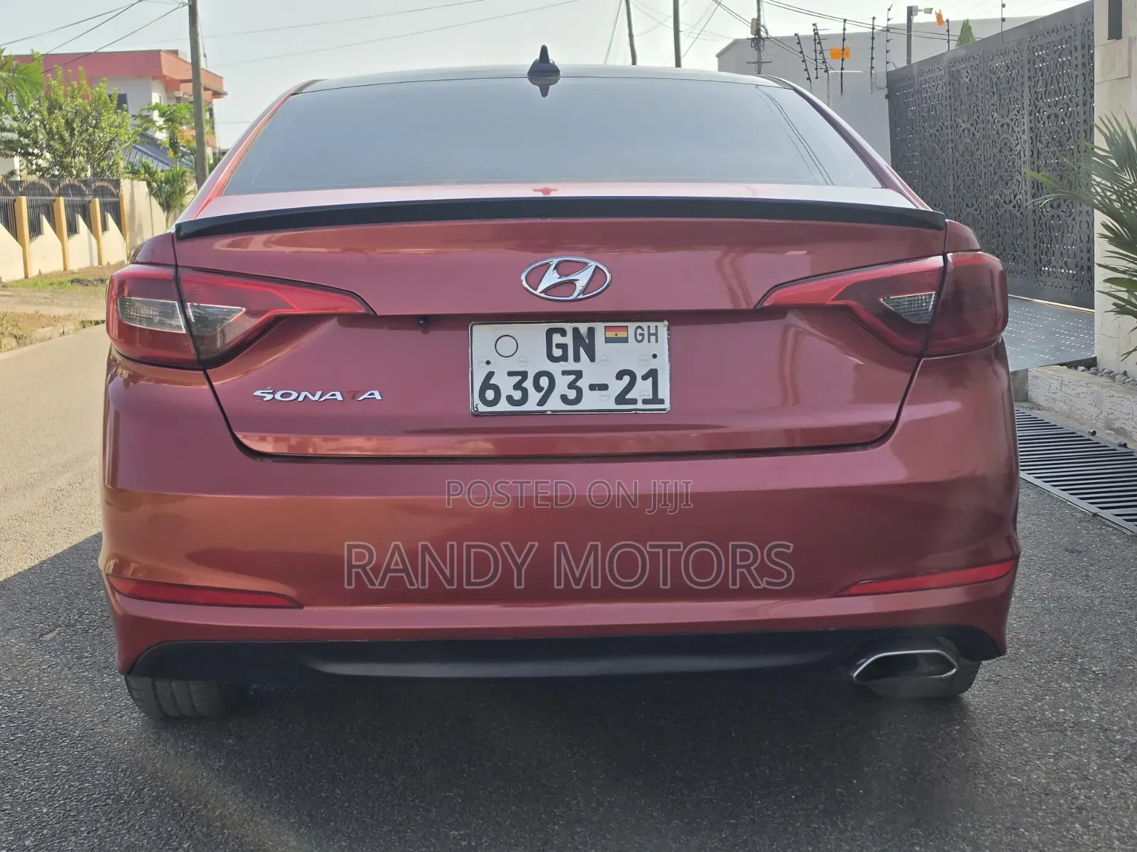 Hyundai Sonata Eco 4dr Sedan (1.6L 4cyl Turbo 7AM) 2015 Red