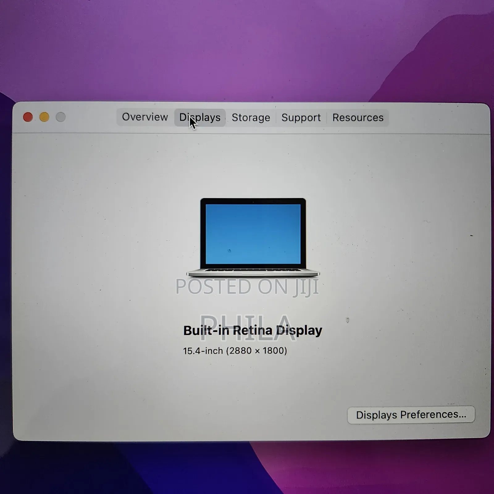 Laptop Apple MacBook Pro 2013 16GB Intel Core i7 SSD 256GB