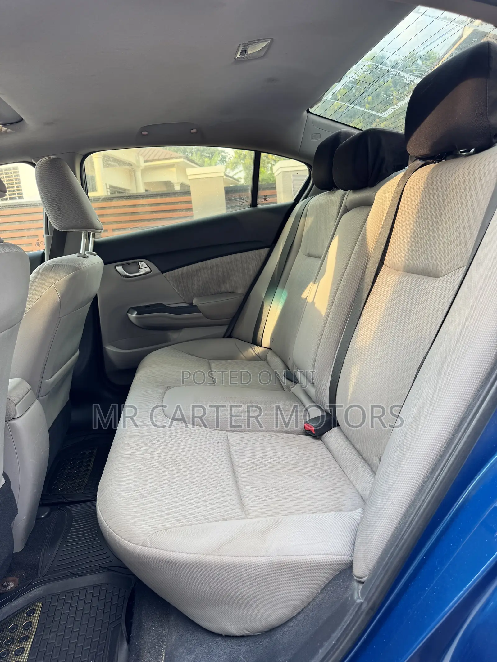 Honda Civic EX 2dr Coupe (1.8L 4cyl CVT) 2015 Blue