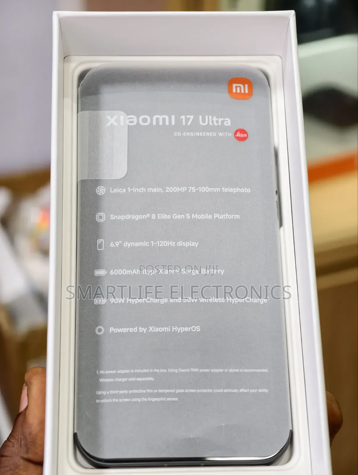 New Xiaomi 17 Ultra 512 GB Black
