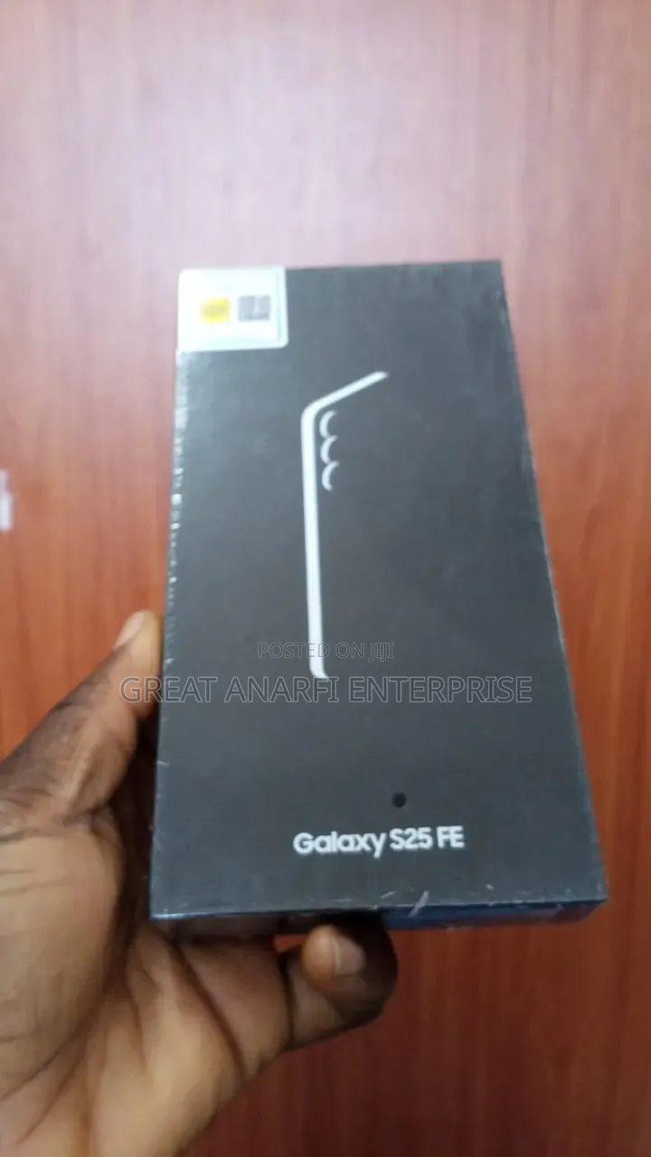 New Samsung Galaxy S25 FE 256 GB Black
