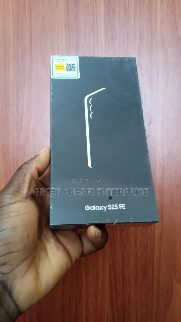 New Samsung Galaxy S25 FE 256 GB Black