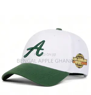 Brand New White and Green Baseball Cap
