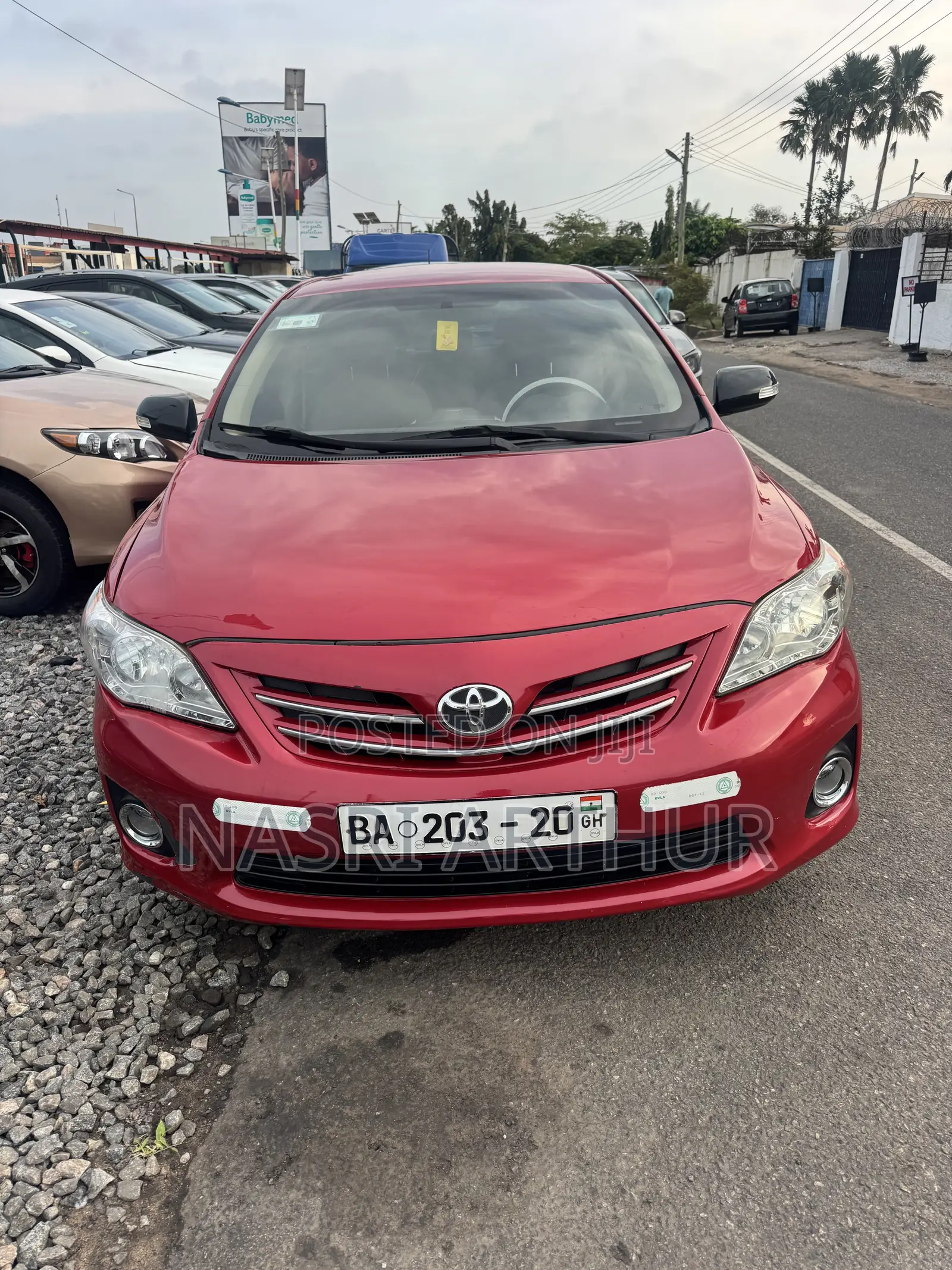 Toyota Corolla LE 4dr Sedan (1.8L 4cyl 4A) 2013 Red