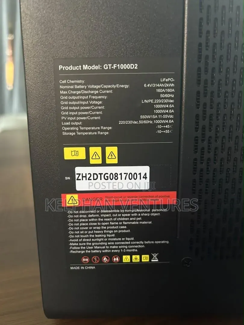 Original CTechi 1000w LifePO4 Powerstation