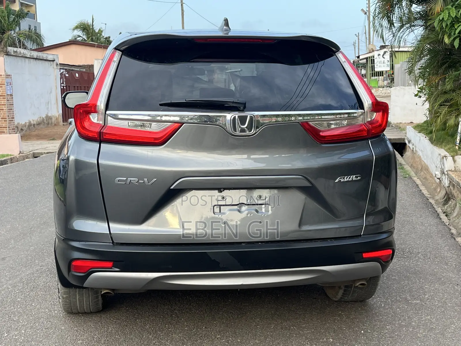 Honda CR-V EX AWD 2018 Gray