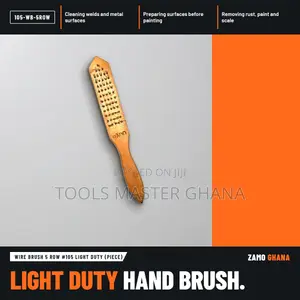 Wire Brush 5 Row #105 Light Duty (Piece) - 105-Wb-5row