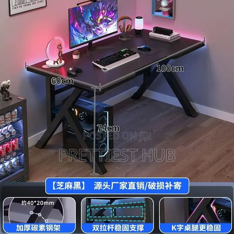100cm X 60cm Gaming /Study Computer Desk