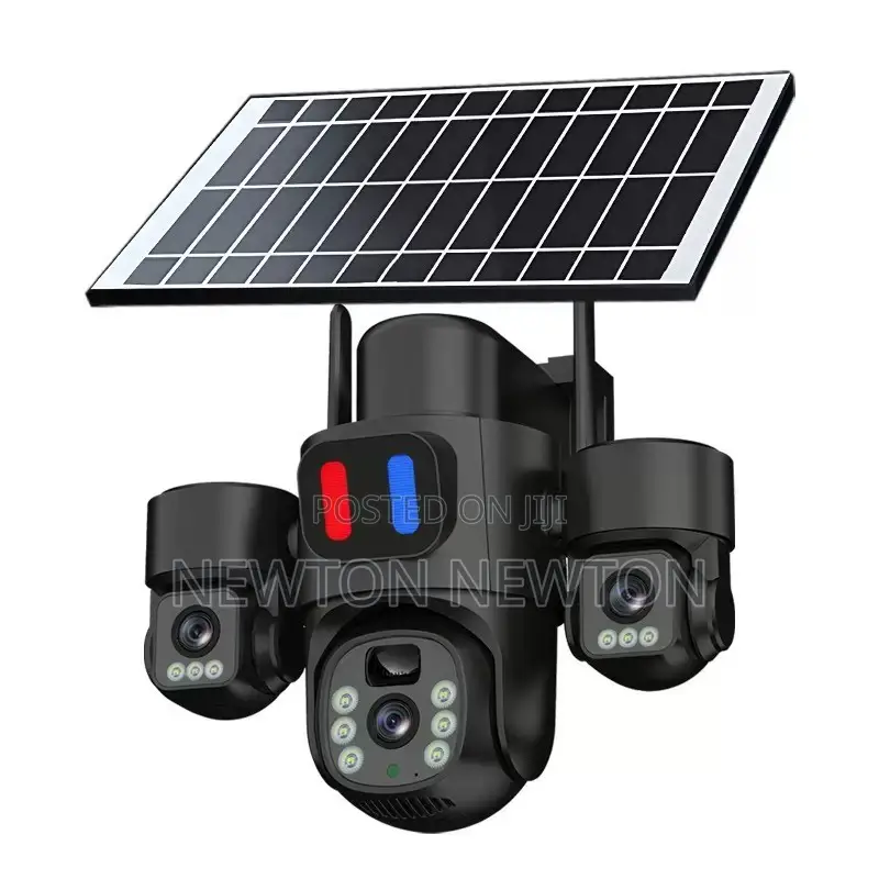Eseecloud Triple Lense Solar CCTV Camera 4g