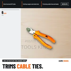 Side Cutter Plier Tera Orange 6Inch - H