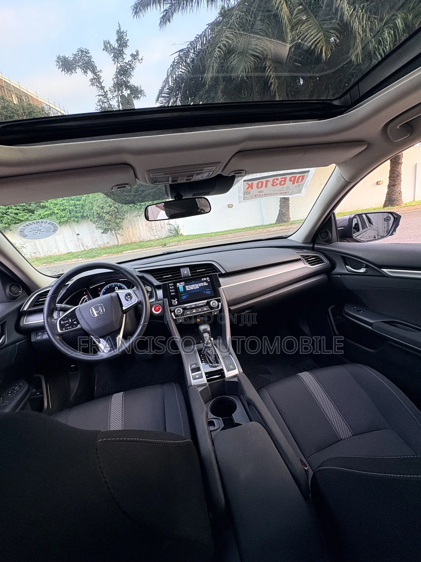 Honda Civic EX Sedan 2020 Gray