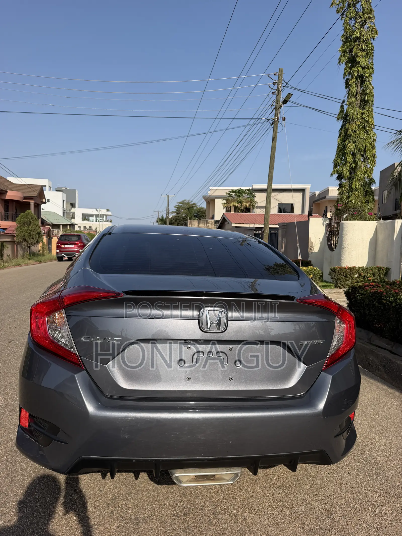Honda Civic Sport Sedan 2019 Gray