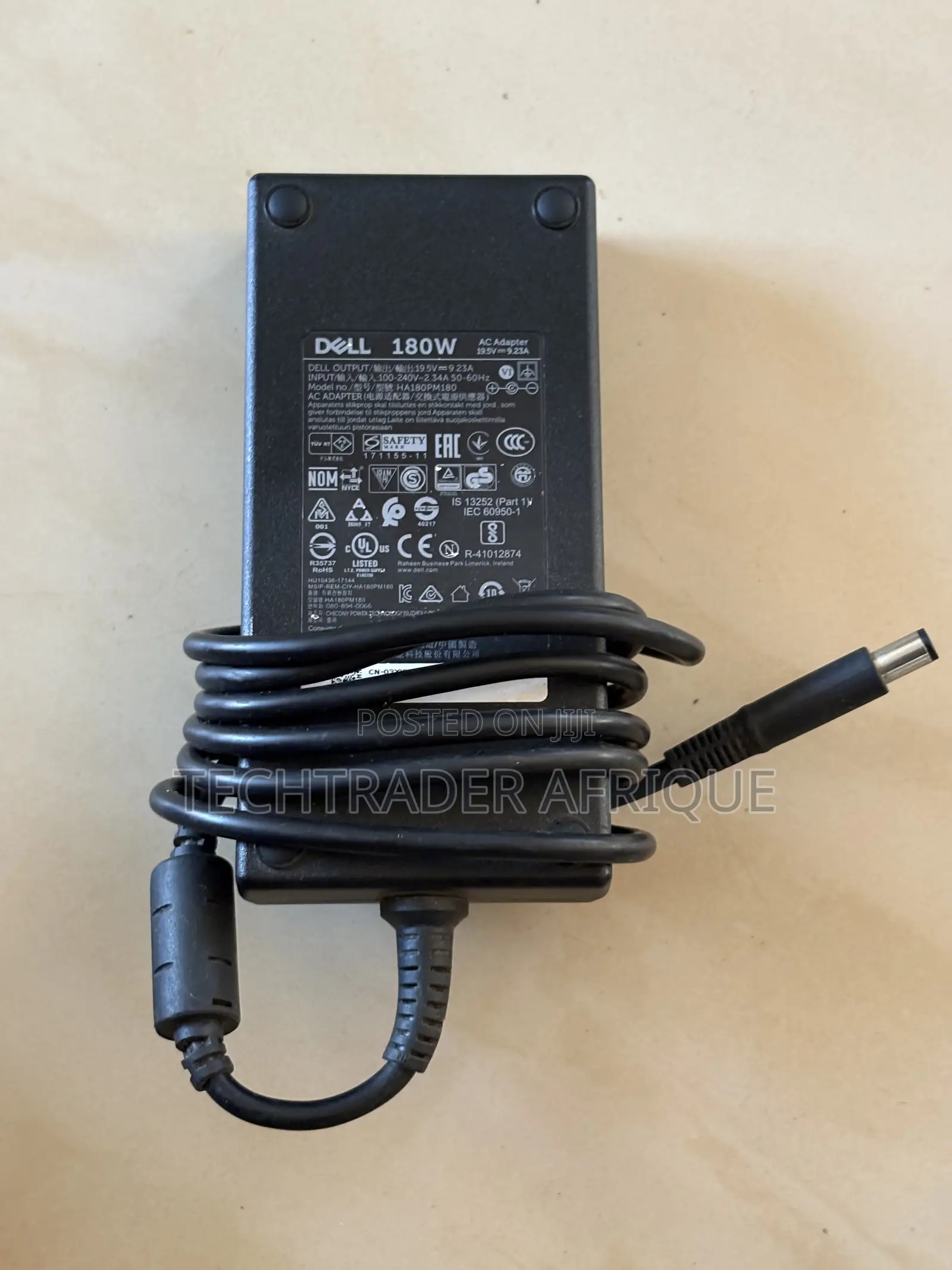 Dell 180W Laptop Charger