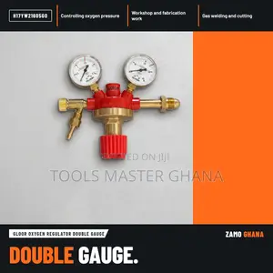 Gloor Oxygen Regulator Double Gauge - H17YW21605GO