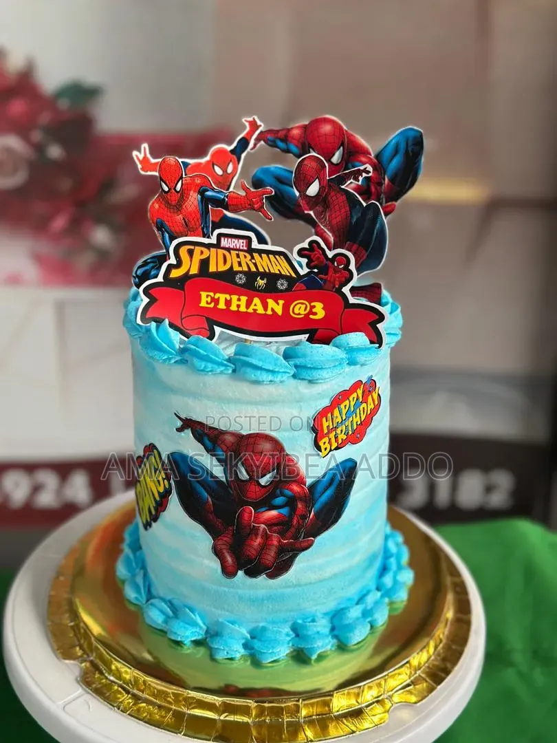 Spiderman Cartoon Characters for a Boy