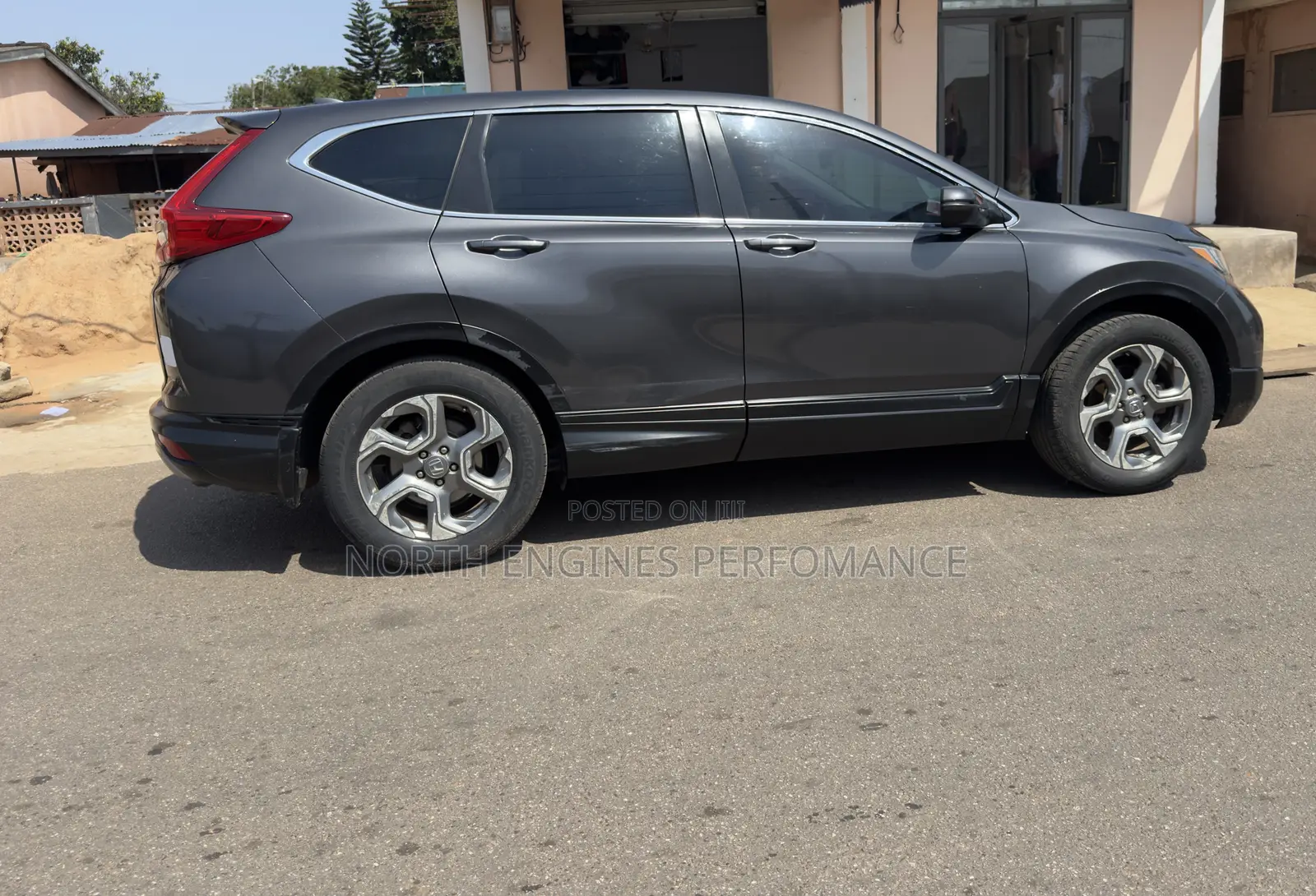 Honda CR-V EX-L 4dr SUV AWD (1.5L 4cyl CVT) 2017 Gray