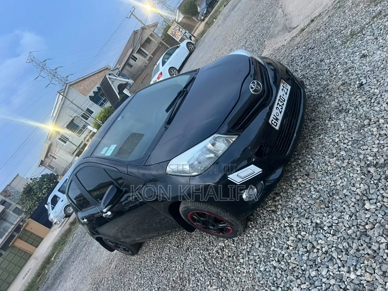 Toyota Vitz 1.3 FWD 5dr 2012 Black
