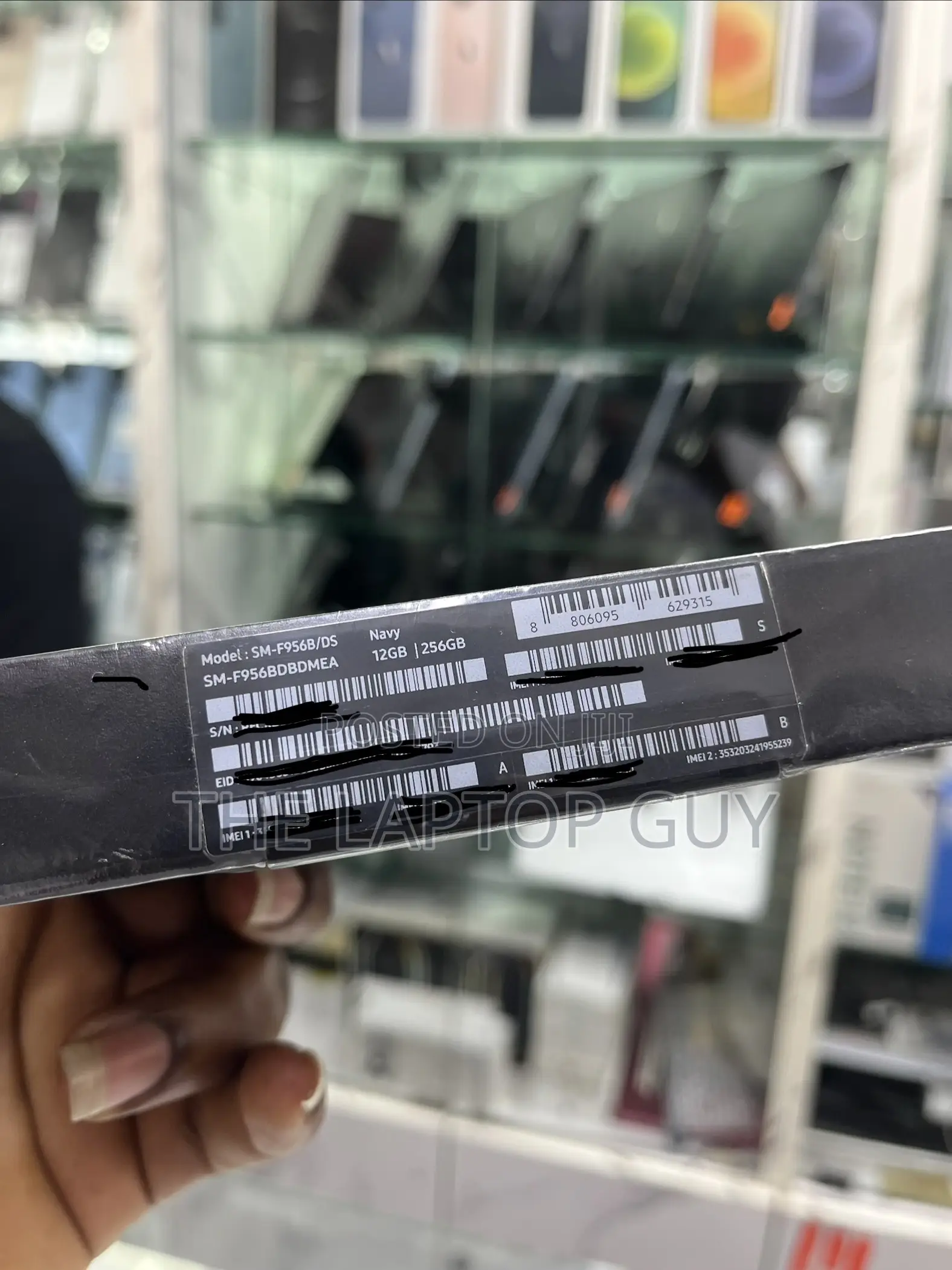 New Samsung Galaxy Z Fold6 256 GB Black