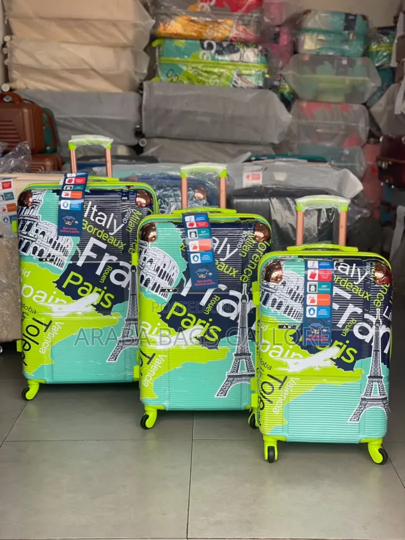 Anti Crack Unbreakable Turkish Suitcases
