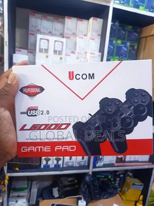 Ucom L6000 USB 2.0 Double Game Pad - PC Game Controller
