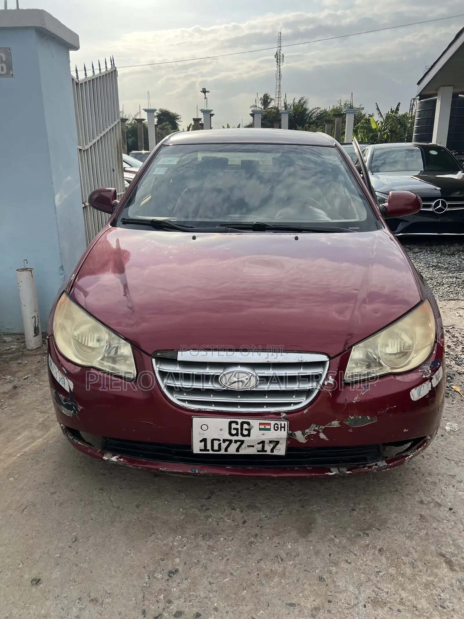 Hyundai Elantra 2010 Red