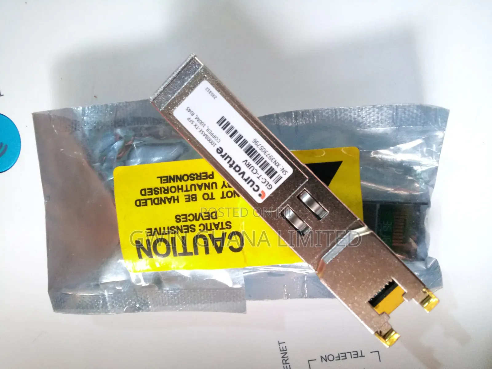 Curvature GLC-T-CURV 1000 base.Copper SFP 1.2Gps. RJ45. Cisco and More
