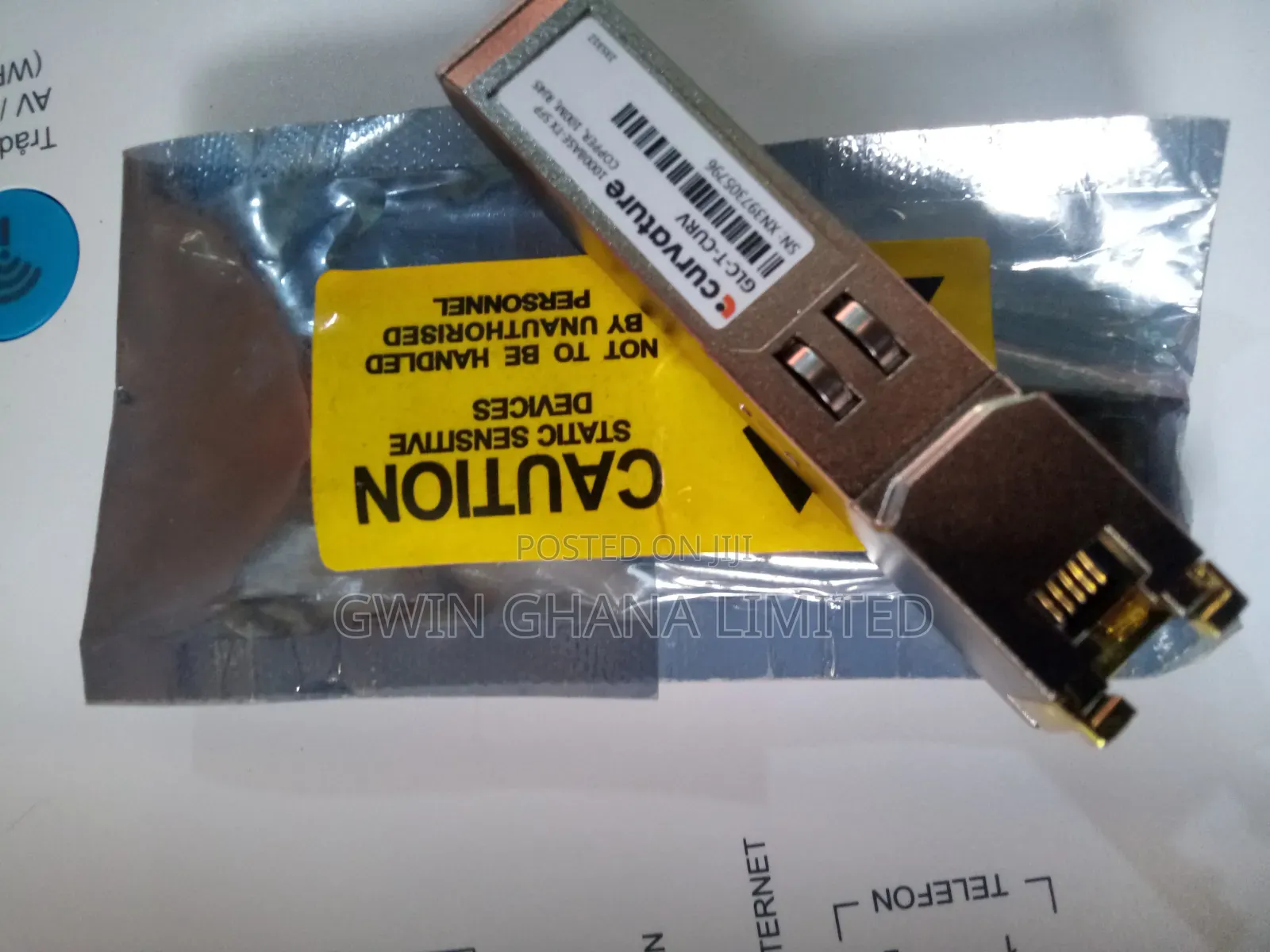 Curvature GLC-T-CURV 1000 base.Copper SFP 1.2Gps. RJ45. Cisco and More