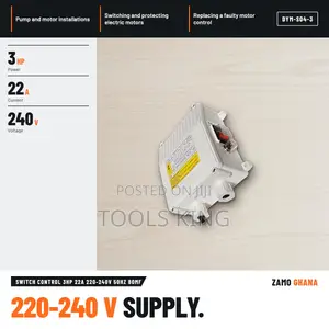 Switch Control 3Hp 22A 220-240v 50Hz 80Mf - DYM-S04-3