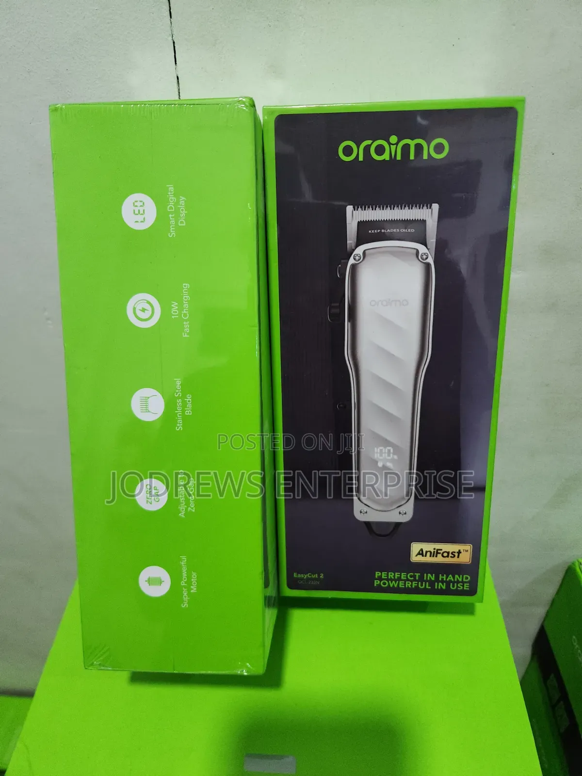 Oraimo EasyCut 2 10W Super Powerful Quick Charge Hair Clipper