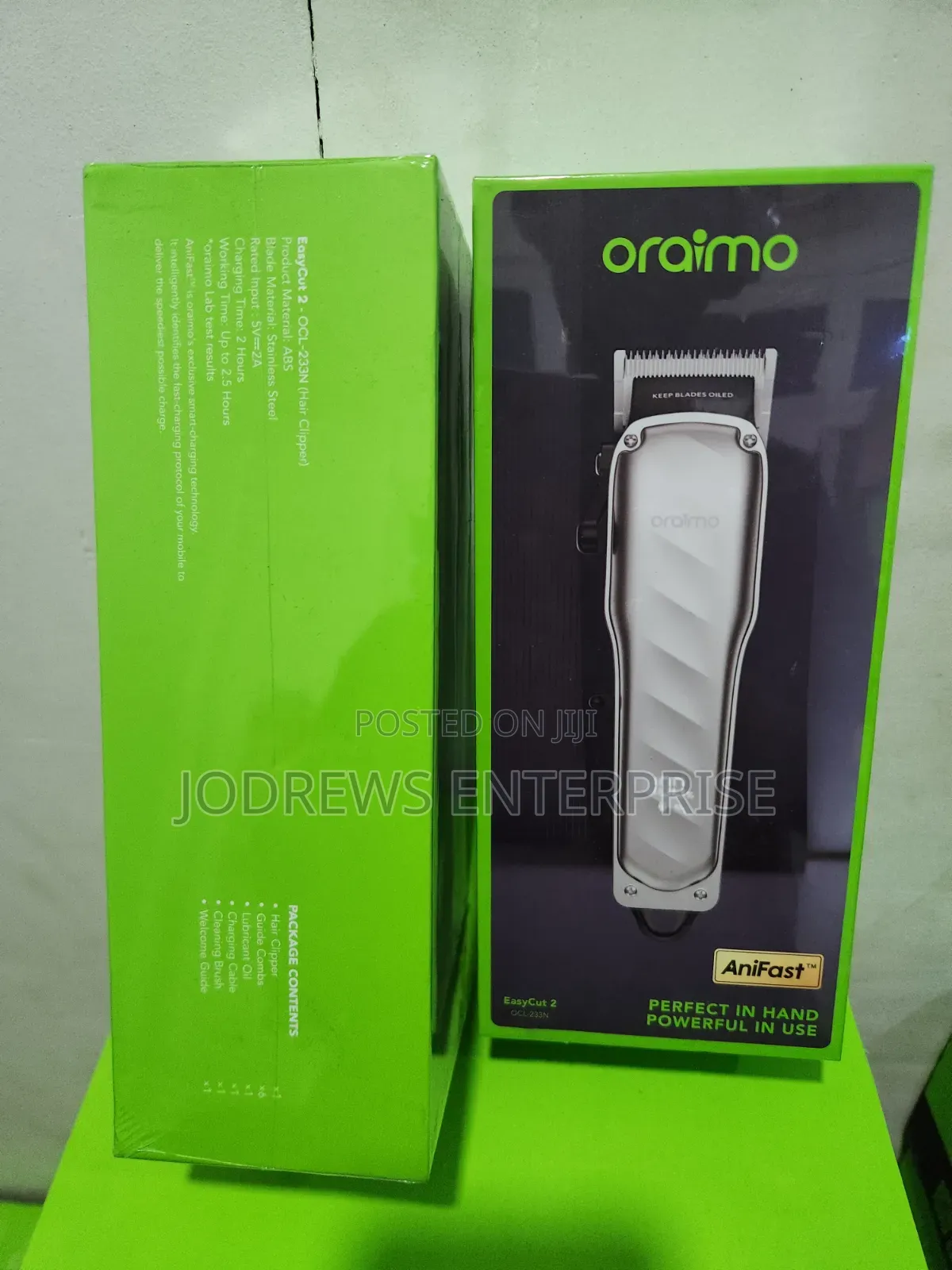 Oraimo EasyCut 2 10W Super Powerful Quick Charge Hair Clipper