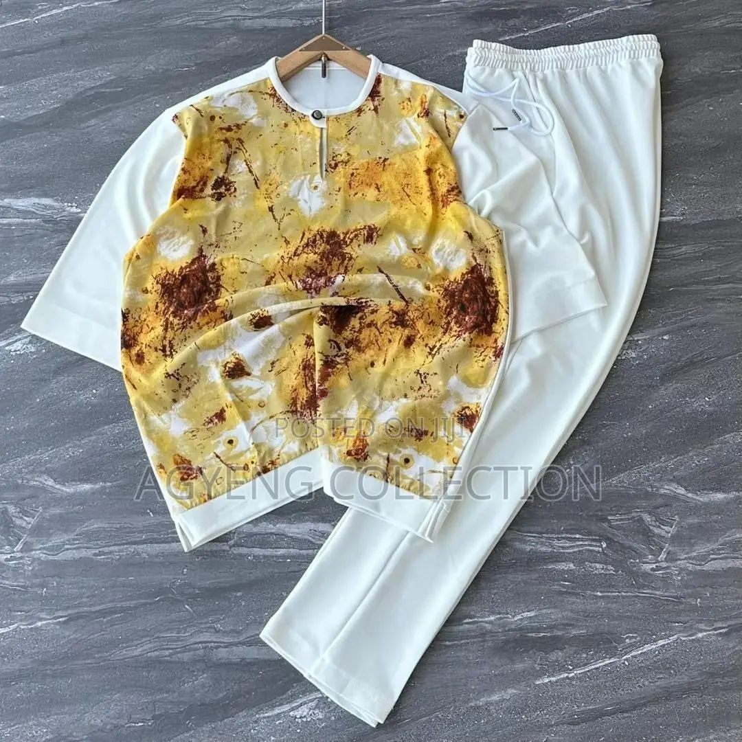 Men 2 Piece Top and Down