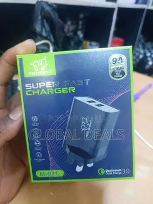 MIKOMATH M021 9A Super Fast Charger Dual USB Qualcomm Quick Charge 3.0