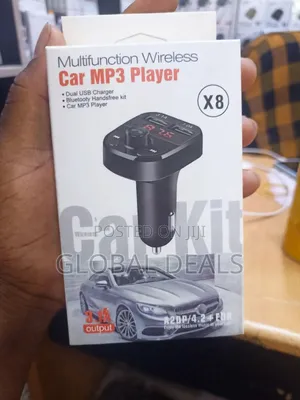 X8 Multifunction Wireless Car MP3 Player - Bluetooth FM Transmitter