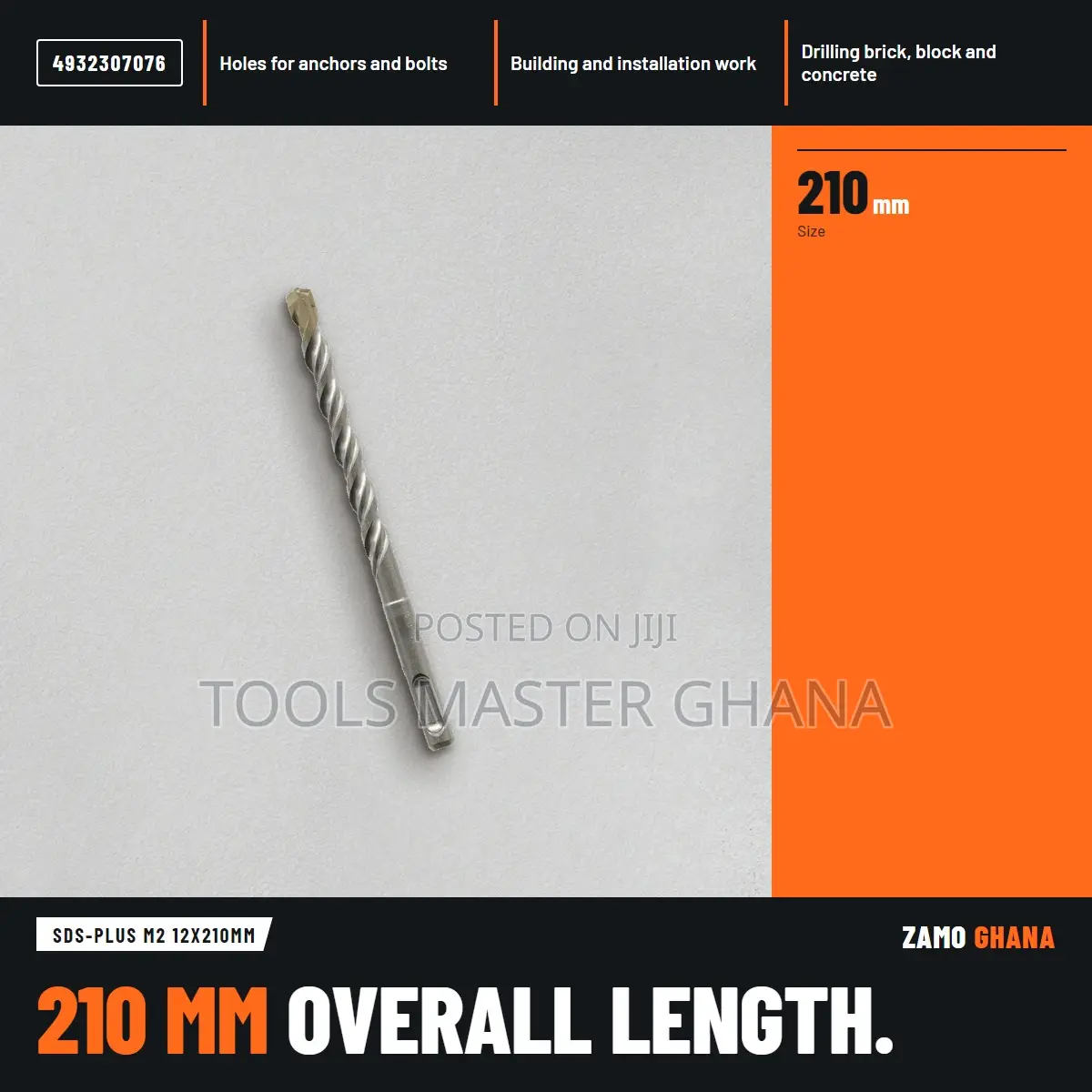 SDS-Plus M2 12X210Mm -