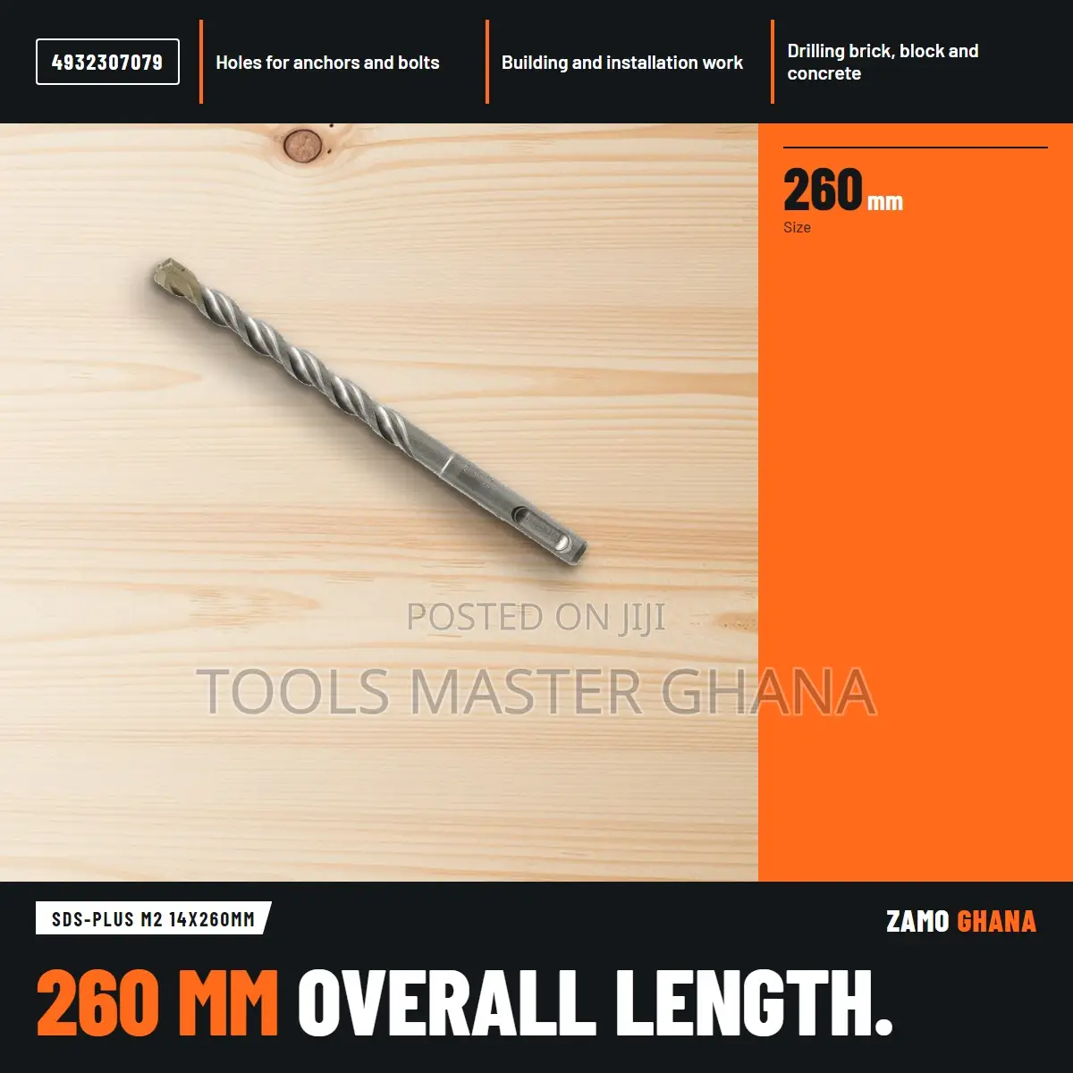 SDS-Plus M2 14X260Mm -