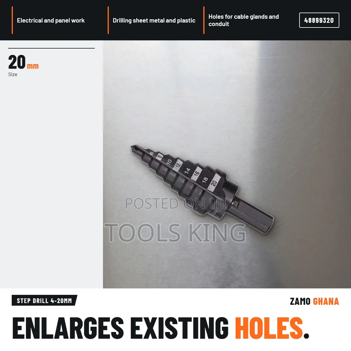 Step Drill 4-20Mm -