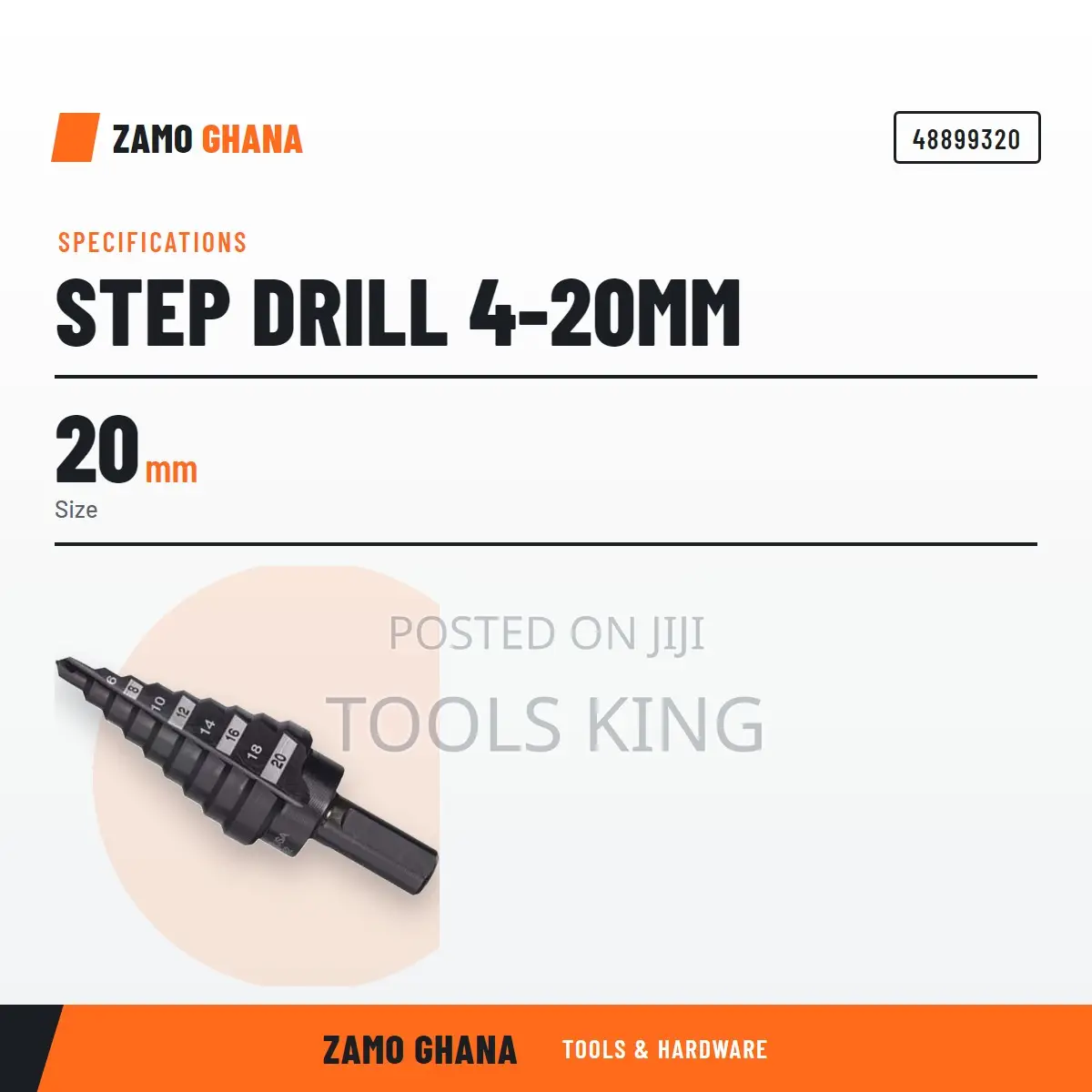 Step Drill 4-20Mm -