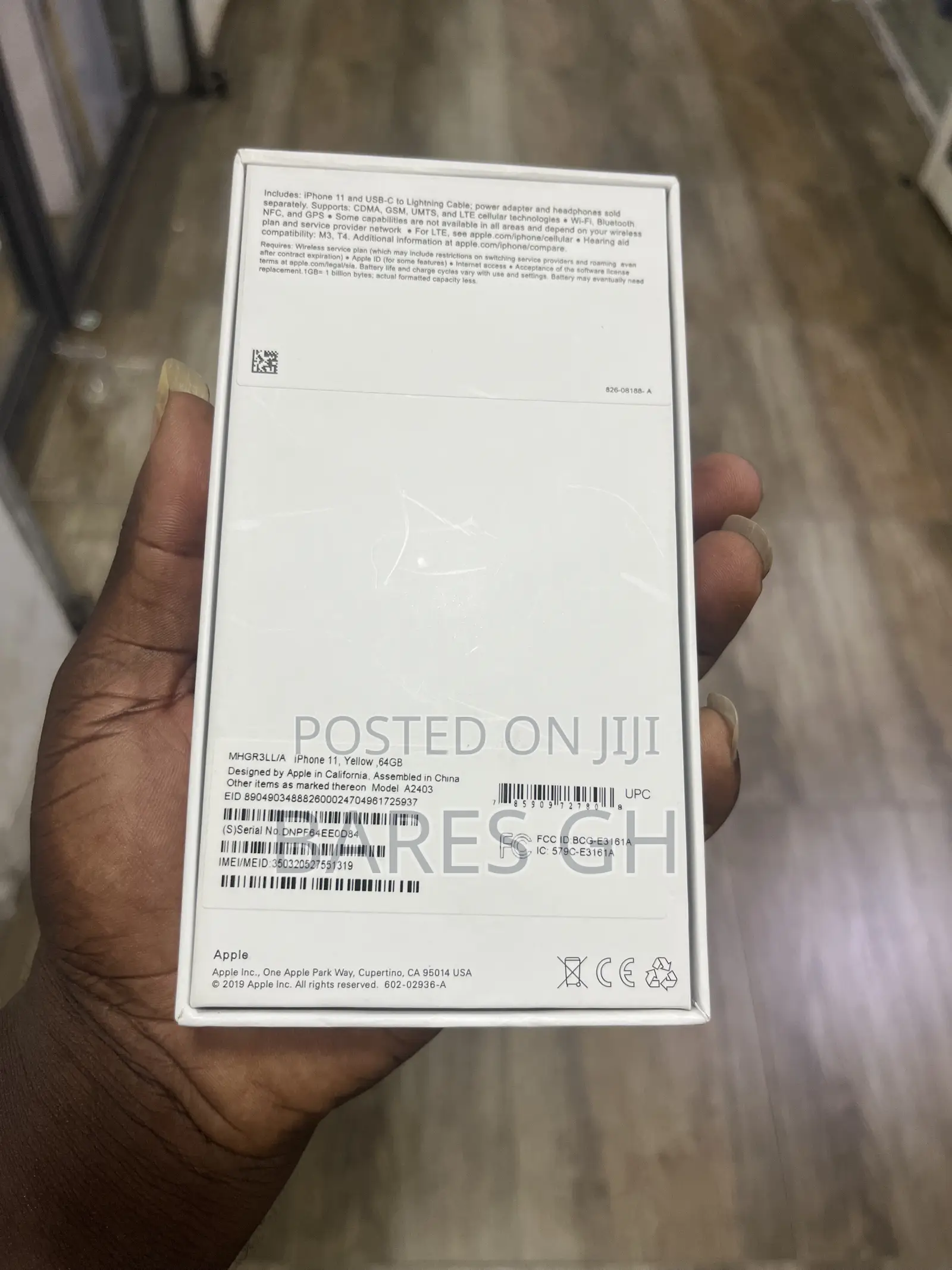 New Apple iPhone 11 64 GB Yellow