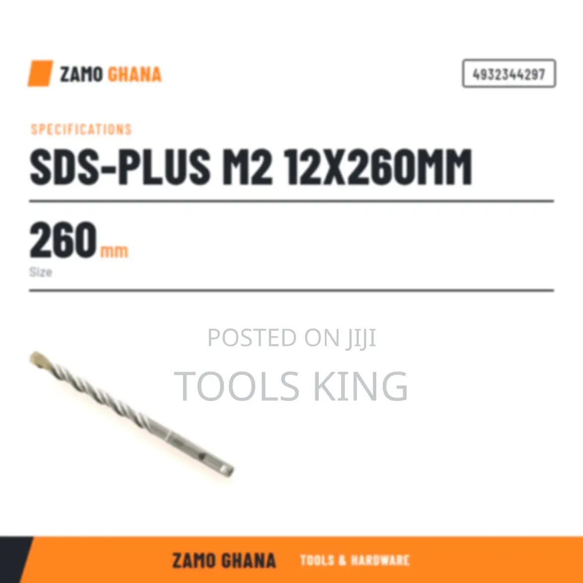 SDS-Plus M2 12X260Mm -