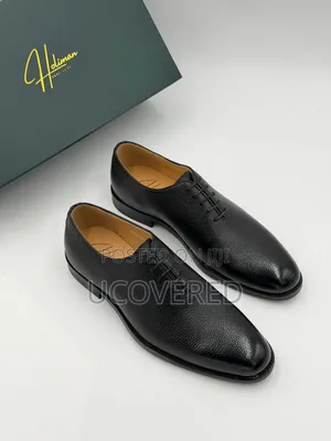 Holiman Textured Lace-Up Dress Shoes