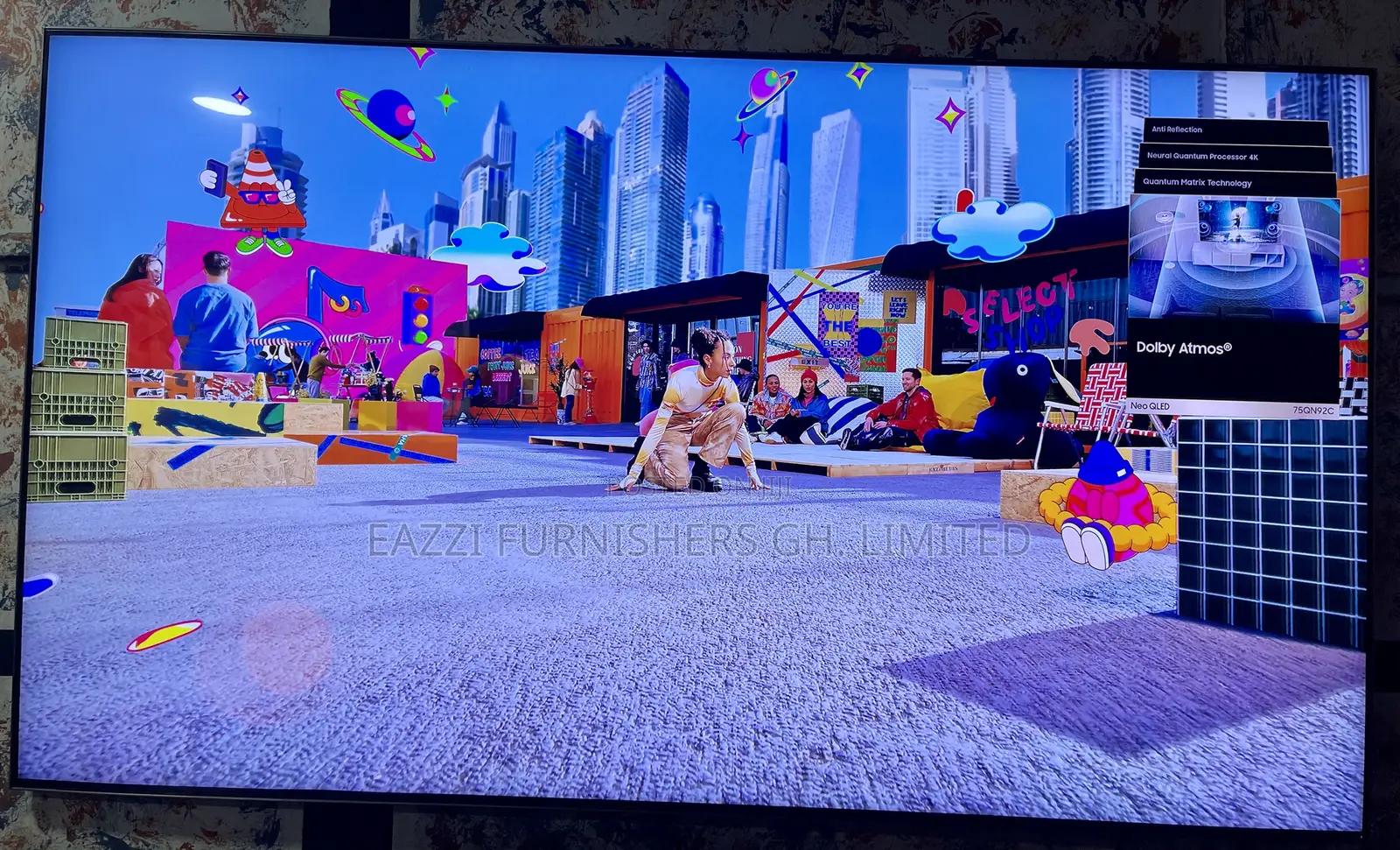 The Samsung 75QN92C Is a Premium 75-Inch Neo QLED 4K Smart TV UHD HDR