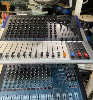 120-Yamaha KV Powered Mixer With Bluetooth, USB, Mine Jack