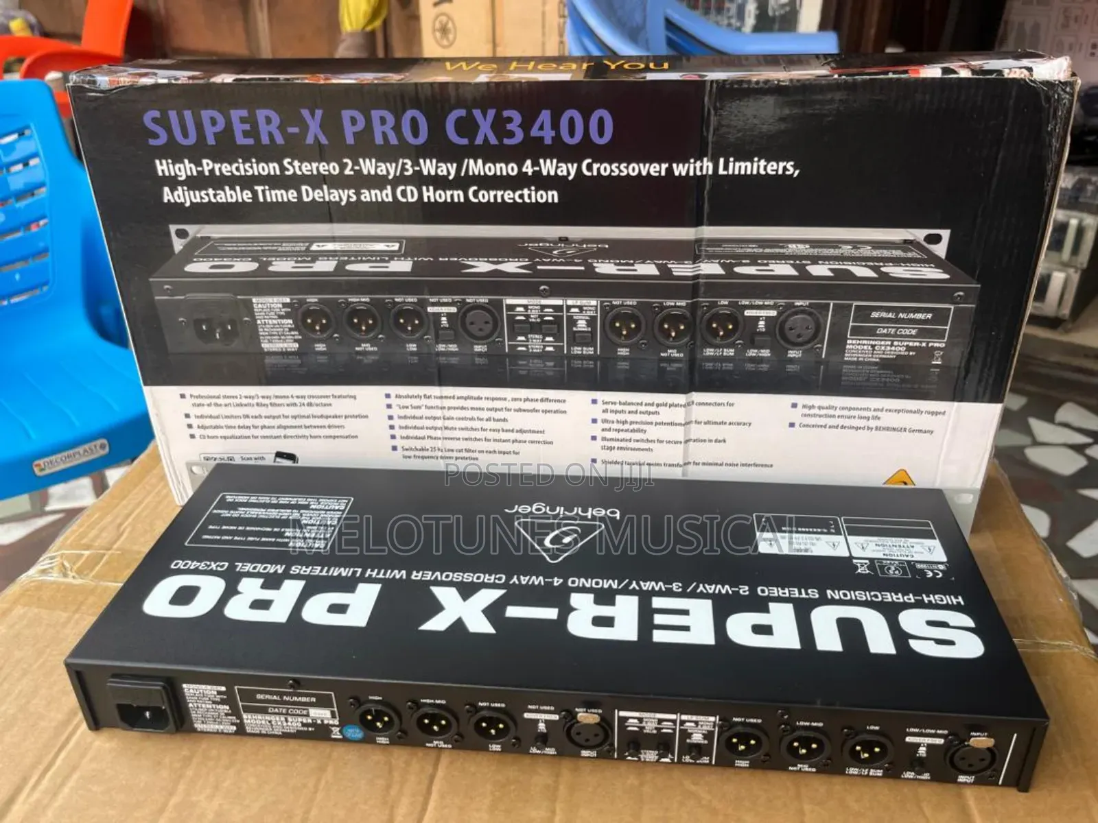 Behringer Super-X Pro CX3400, a High-Precision Active Audio Crossover