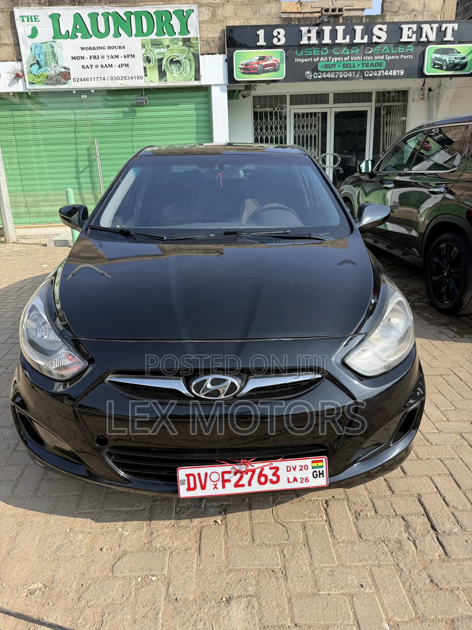 Hyundai Accent 2013 Black