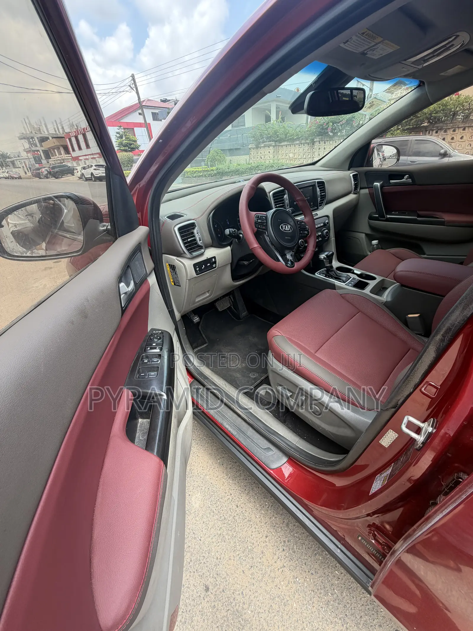 Kia Sportage SX 4dr SUV (2.0L 4cyl Turbo 6A) 2017 Red
