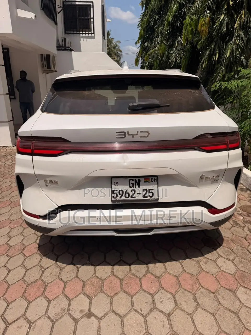 BYD Yuan Plus 2025 White