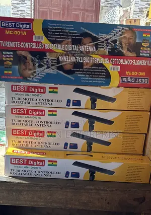 TV Remote-Controlled Rotatable Antenna